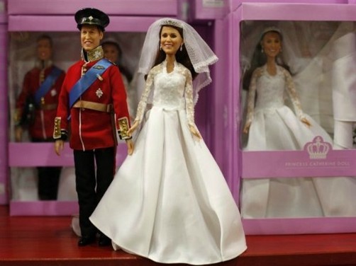 Catalina y Guillermo ya tienen sus muñecos Catalina y Guillermo ya tienen sus muñecos