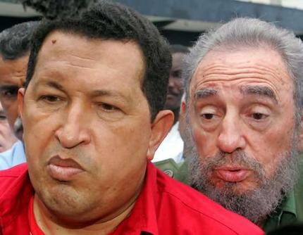 Hugo Chávez debate con Fidel antes de abandonar Cuba