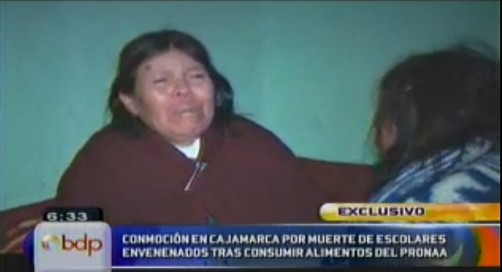 Familiares de niños intoxicados en Cajamarca piden justicia