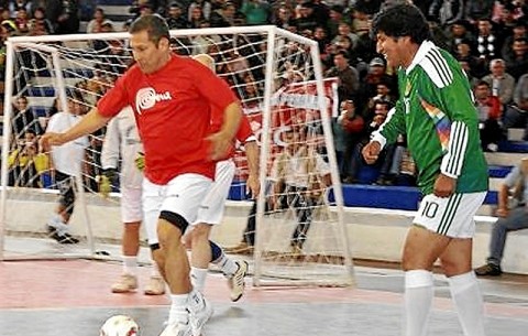 Revive el partido de futsal que disputaron los presidentes de Perú y Bolivia (video)