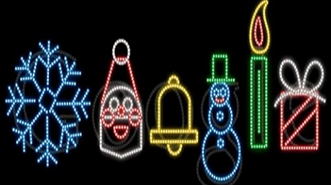 Google saluda por Navidad con colorido 'doodle'