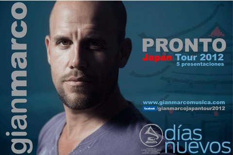 Gianmarco se prepara para presentaciones en Japón