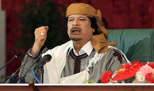 Muamar Gadafi: 'Rebeldes son unas ratas y traidores'