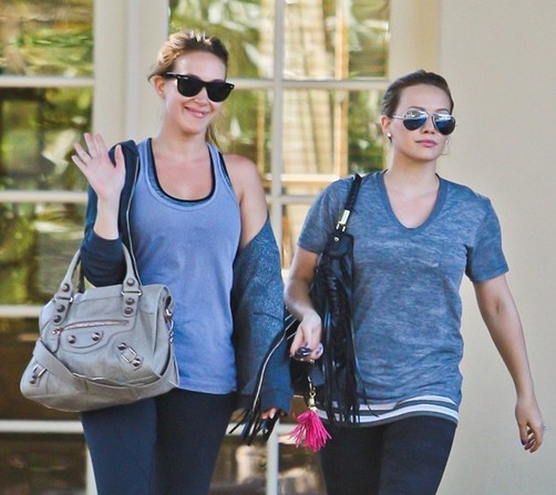 Hilary Duff no deja el gimnasio