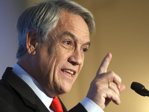 Sebastián Piñera lamentó violencia en paro nacional