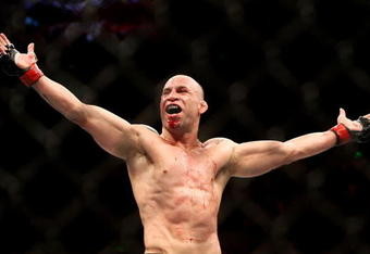 Wanderlei Silva llora por volver a ganar en el UFC 139