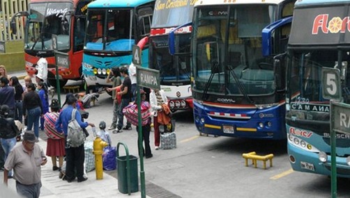Paro de buses para el 28 de julio