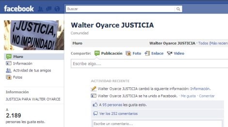 Amigo de Walter Oyarce cuenta desgracia