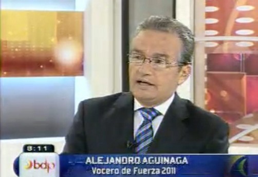 Congresista Aguinaga criticó apoyo de Toledo al actual gobierno