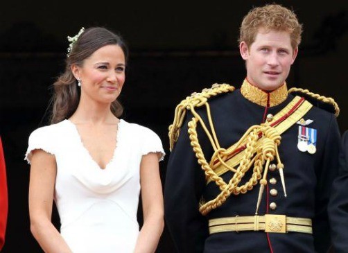 El príncipe Harry da consejos a Pippa Middleton