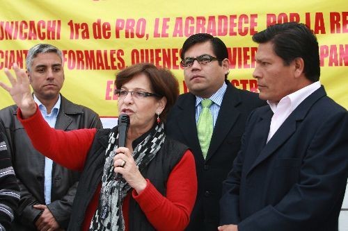 Susana Villarán lamentó la renuncia de Carlos Tapia
