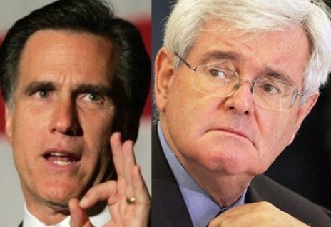 Gingrich alcanzó a Romney en intención de voto