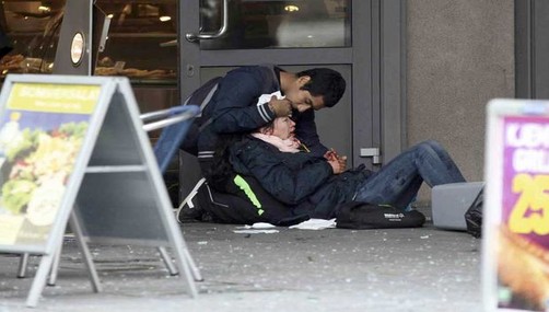 Video: imágenes impactantes del atentado de Oslo