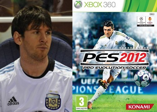 Cristiano Ronaldo desplazó a Messi de la portada del PES 2012