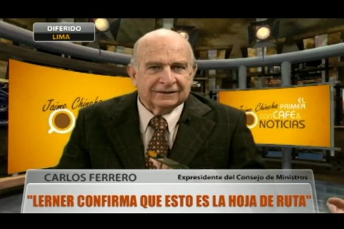 Carlos Ferrero: 'El Gabinete está confirmando que esta es la Hoja de Ruta'