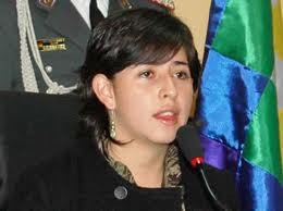 Ministra de Defensa de Bolivia renunció a cargo