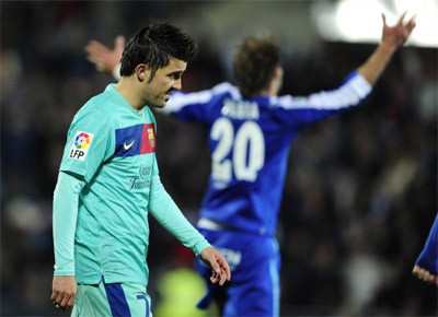 Getafe se impone ante Barcelona