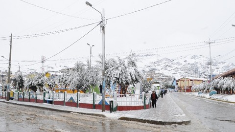 Cerro de Pasco si tuvo una blanca Navidad