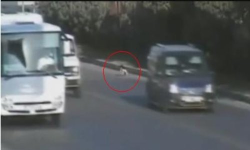 Video: Hombre se juega la vida en auto en movimiento