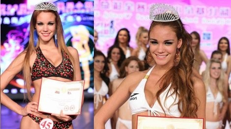 Giselle Patrón disputa el Miss Bikini Internacional 2011 en China