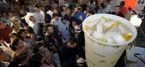 El Gin Tonic más grande del mundo, se preparó en Valencia