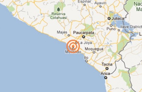 Sismo de 4,2 grados remeció la ciudad de Mollendo