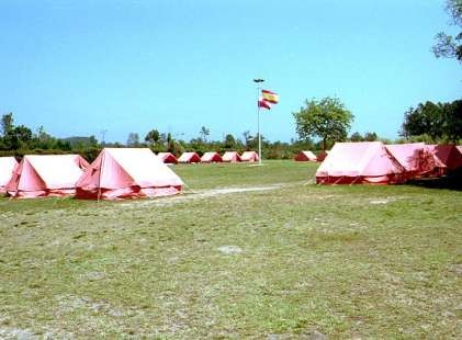 Inauguración del campamento juvenil más grande del Perú