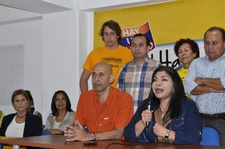 Venezuela: Soraya Roye apoya a candidato a la alcaldía de El Hatillo