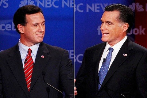 Romney busca hoy vencer a Santorum en primarias de Arizona y Michigan