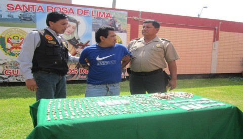 En Barranco policía captura a dos buscados microcomercializadores de droga