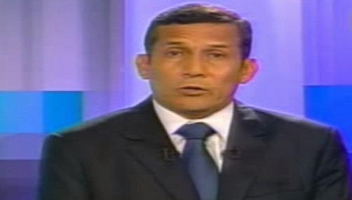 Ollanta Humala leerá su discurso a través de un teleprompter