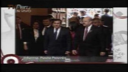 Comisión de Anuncio hace su llegada al Palacio de Torre Tagle Comisión de Anuncio hace su llegada al Palacio de Torre Tagle