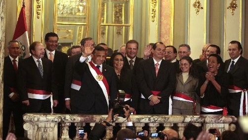 Gabinete Ministerial juramentó en Palacio de Gobierno