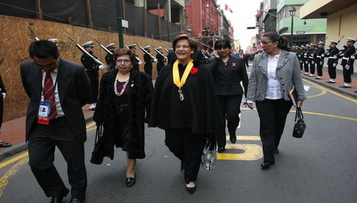 Susana Villarán feliz por discurso de Ollanta Humala
