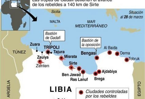 Libia: Trípoli se queda sin agua y luz