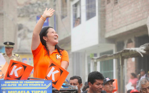 Keiko Fujimori llama soberbio a Ollanta Humala