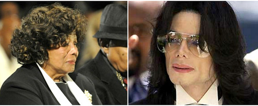 Mamá de Michael Jackson se quebró en juicio