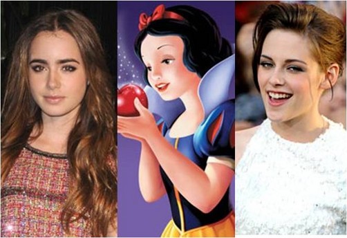 Lilly Collins audicionó para papel de 'Blancanieves' de Kristen Stewart
