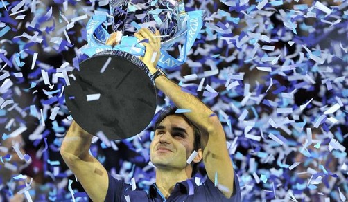 Roger Federer se impone ante  Jo-Wilfried Tsonga y conquista la 'Copa Maestros'