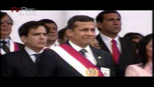 Presidente Ollanta Humala da inicio a Gran Desfile Cívico Militar
