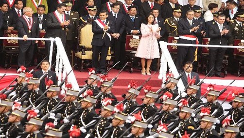 Marina de Guerra del Perú demostró su poderío en Gran Parada Militar