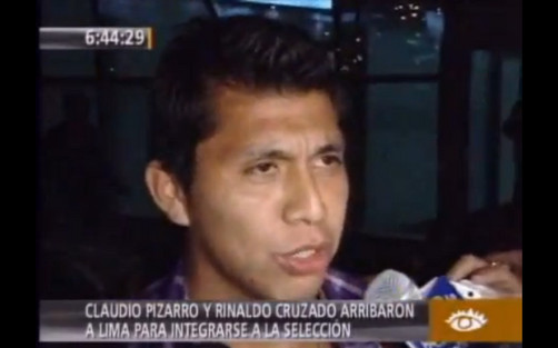 Video: Rinaldo Cruzado ya se encuentra en Lima para jugar en la selección