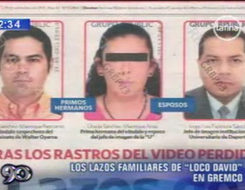 Denuncian que el 'Loco David' tendría vínculos familiares con Gremco
