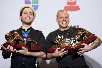 'Calle 13' fueron homenajeados en Bolivia