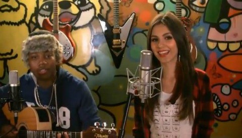 Victoria Justice a dúo con Leon Thomas (Video)