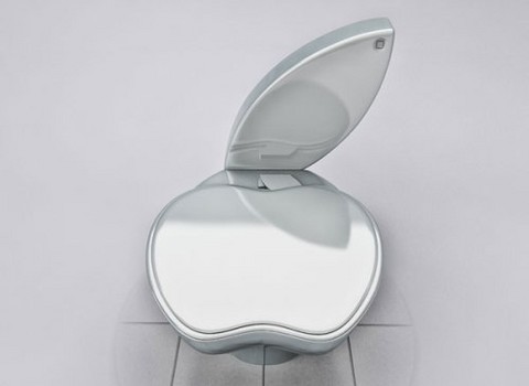 Crean el iPoo, un retrete que se burla de Apple