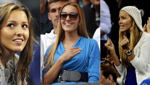 Novia de Novak Djokovic fue la sensación en Melbourne