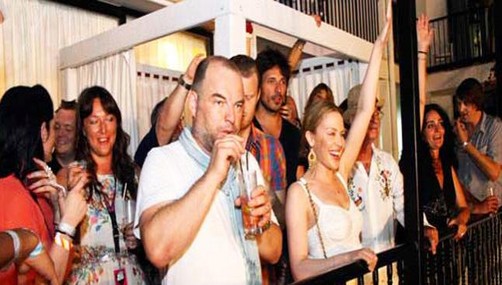 Kylie Minogue de vacaciones en Ibiza
