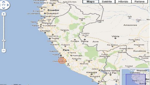 Temblor de 4.5 grados sacudió Cañete y Chincha