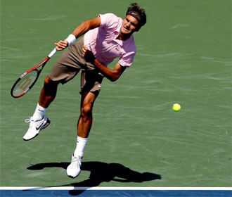 Roger Federer debutó con triunfo en el US Open